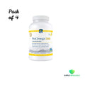 Nordic Naturals ProOmega 2000 Lemon Soft Gels Bundle of 4