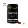 UltimaPeak Shilajit Gummies Alpha Gummies for Men 60 Gummies Bundle of 4