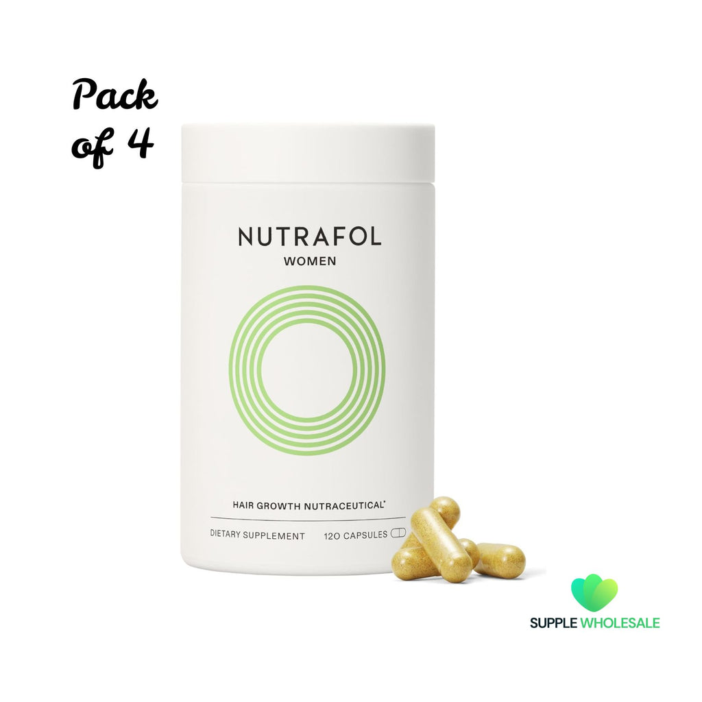 Nutrafol Women Hair Growth Supplement 120 Capsules Bundle of 4