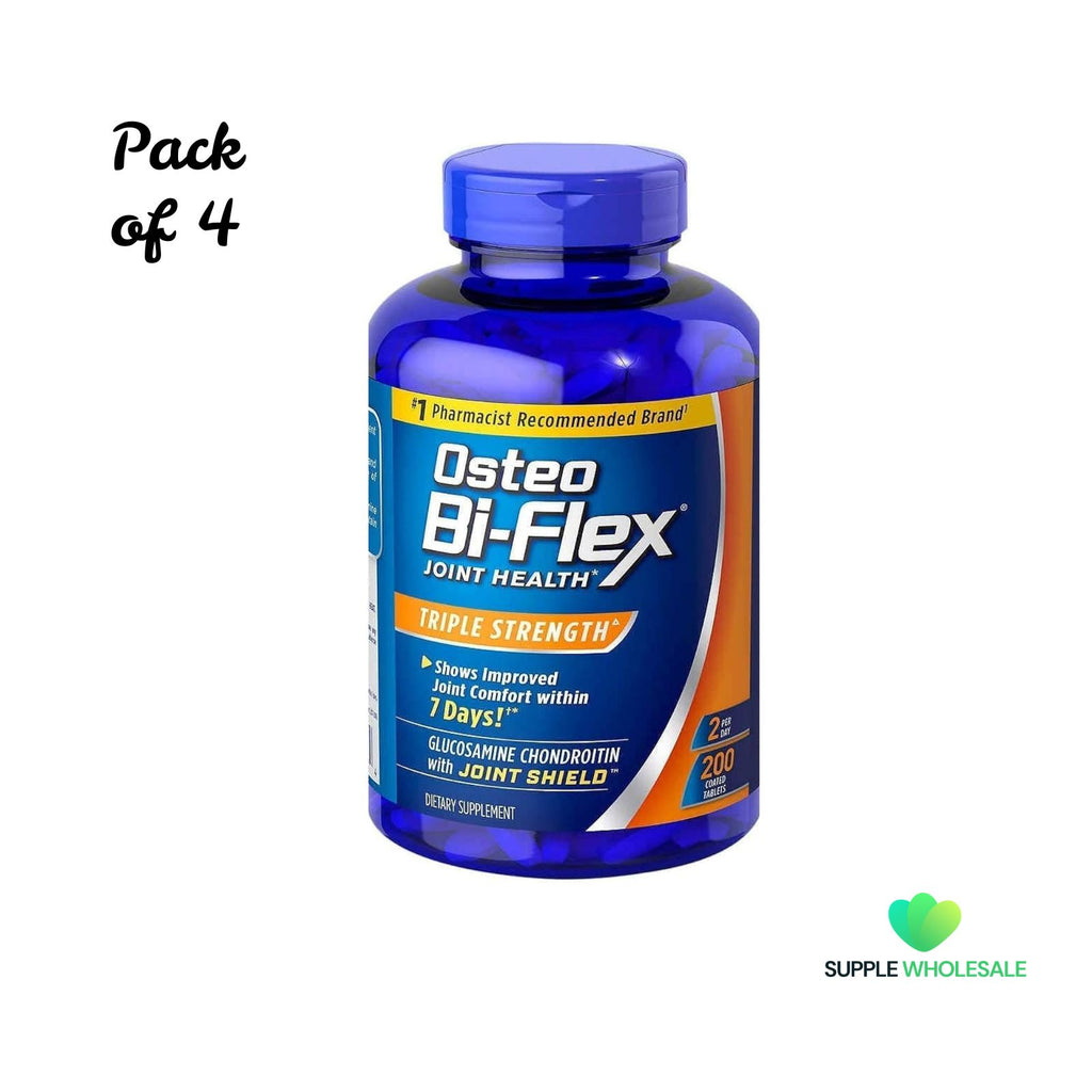 Osteo Bi-Flex Triple Strength Joint Health 200 Tablets Bundle of 4