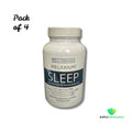 RELAXIUM SLEEP Natural Sleep Support 60 Capsules Bundle of 4