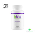 bioTE Nutraceuticals DIM SGS+ Hormone + Detox 60 Capsules Bundle of 4