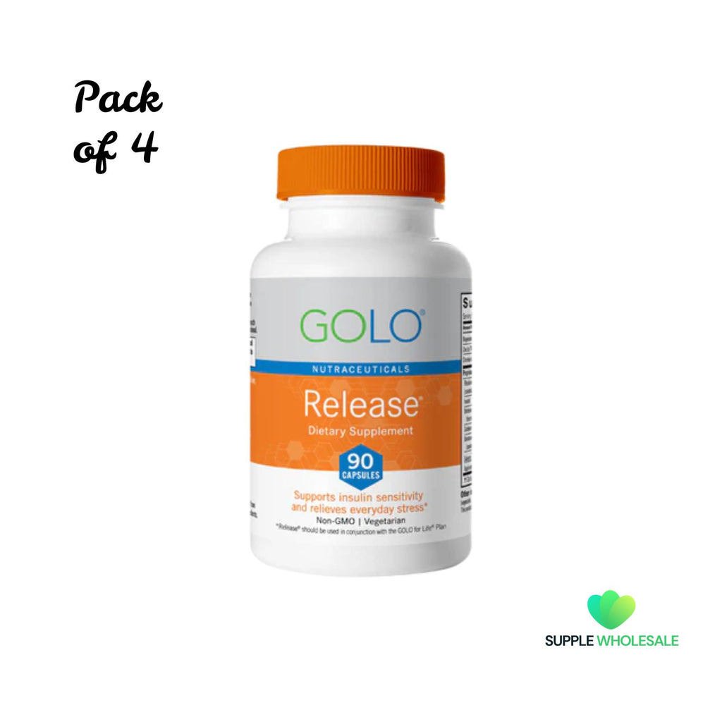 GOLO Release Supplement Capsules Weight Management Support Bundle of 4
