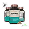 Hair La Vie Clinical Formula Hair Vitamins with Biotin Bundle of 4