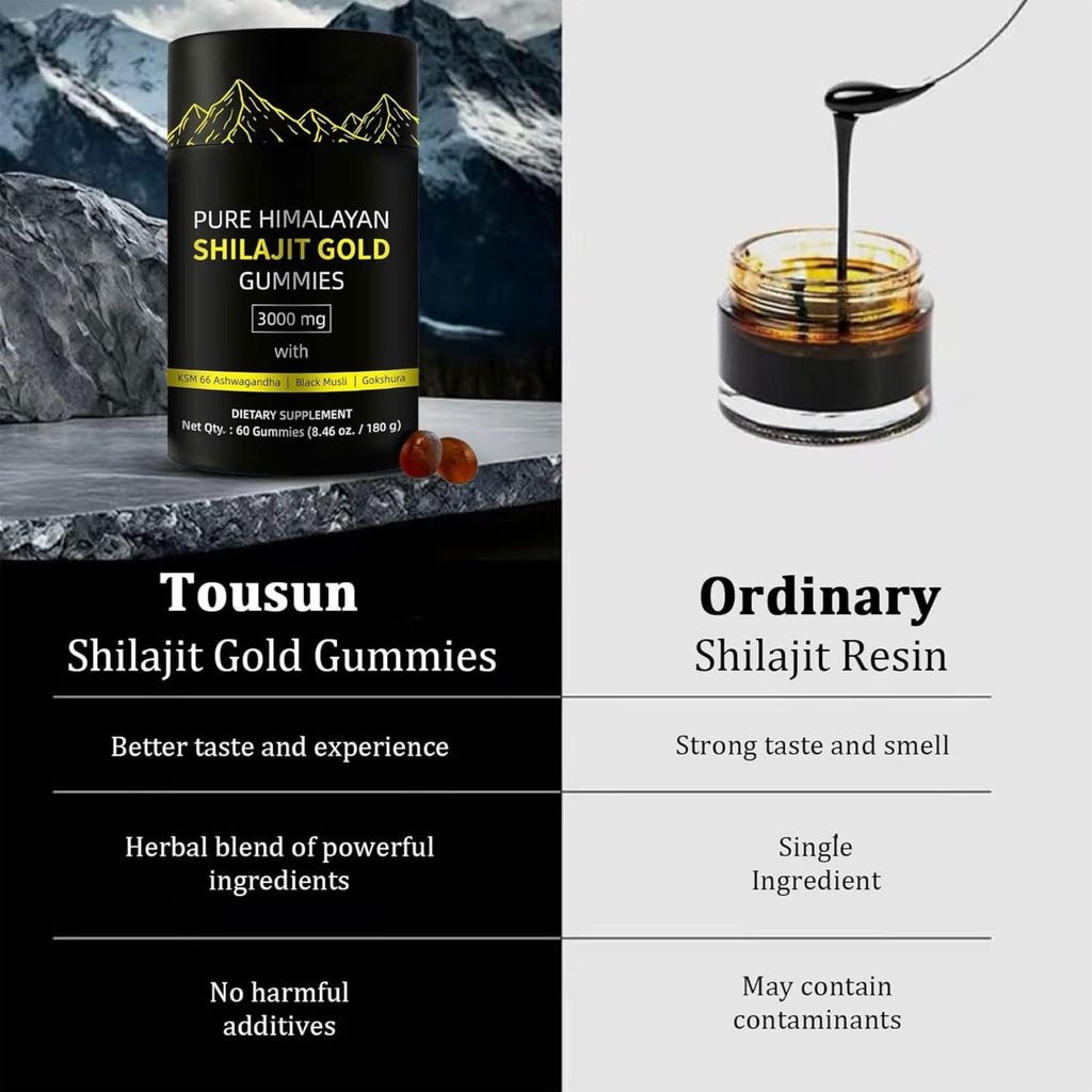 UltimaPeak Shilajit Gummies Alpha Gummies for Men 60 Gummies Bundle of 4