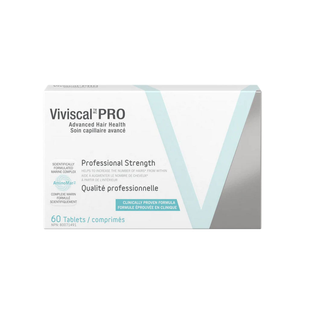 Viviscal PRO Professional Hair Growth Supplement 60 Tablets Bundle of 4