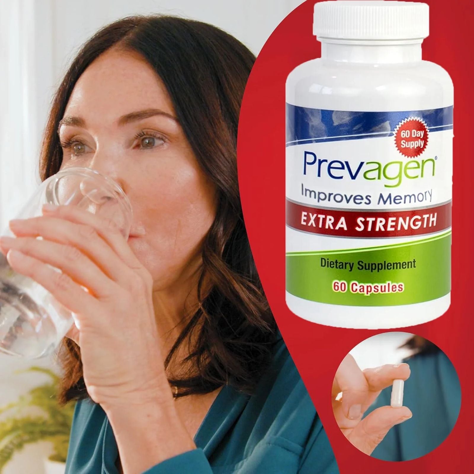 Prevagen Extra Strength Memory Support Supplement Bundle of 4 – Apoaequorin & Vitamin D Cognitive Wellness Capsules – 60 Count Each