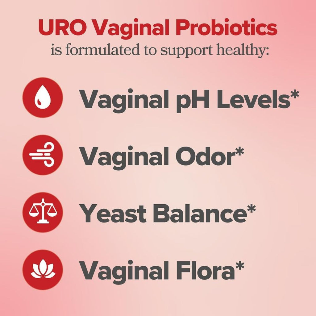 O Positiv URO Vaginal Probiotics 60 Capsules Bundle of 4