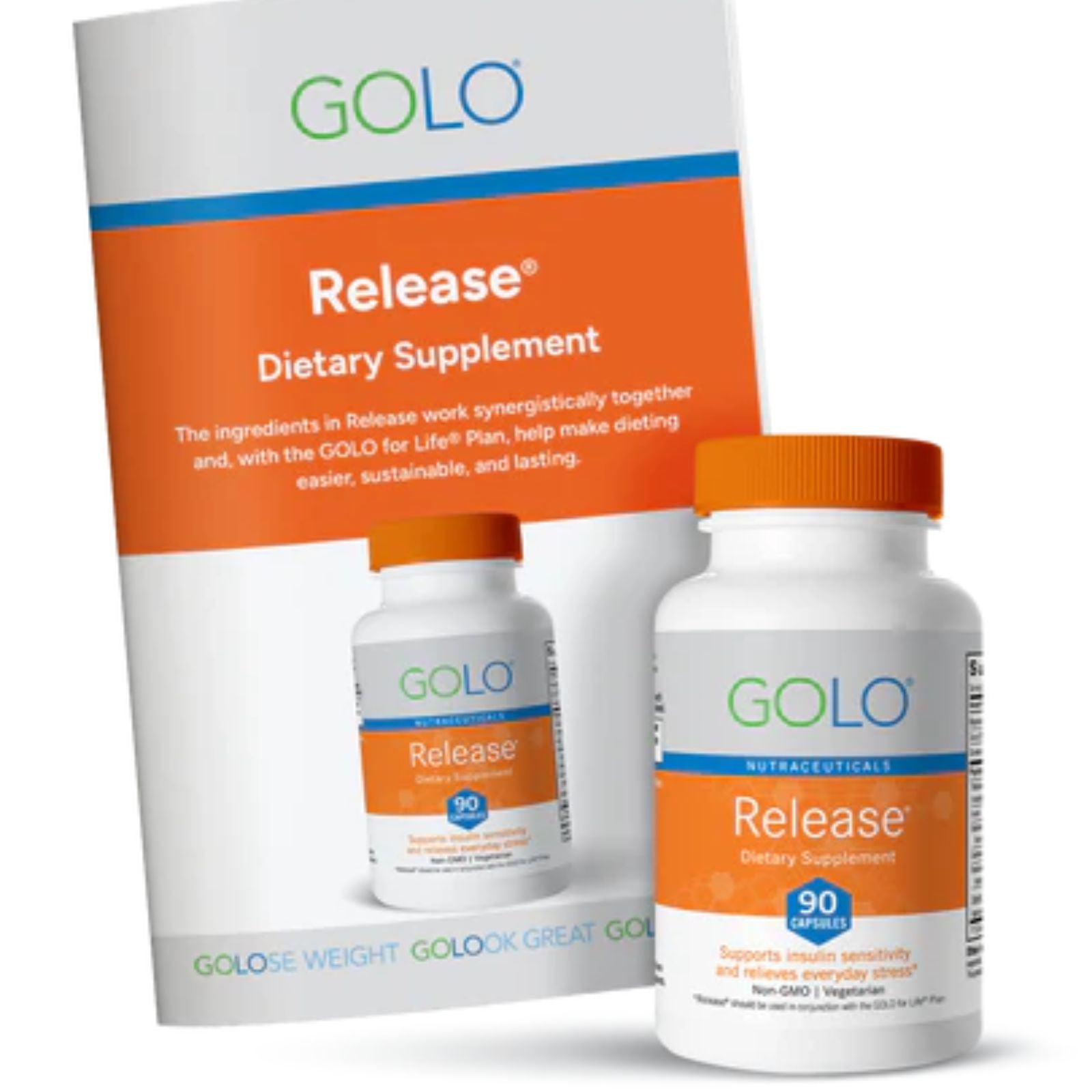 GOLO Release Supplement Capsules Weight Management Support Bundle of 4