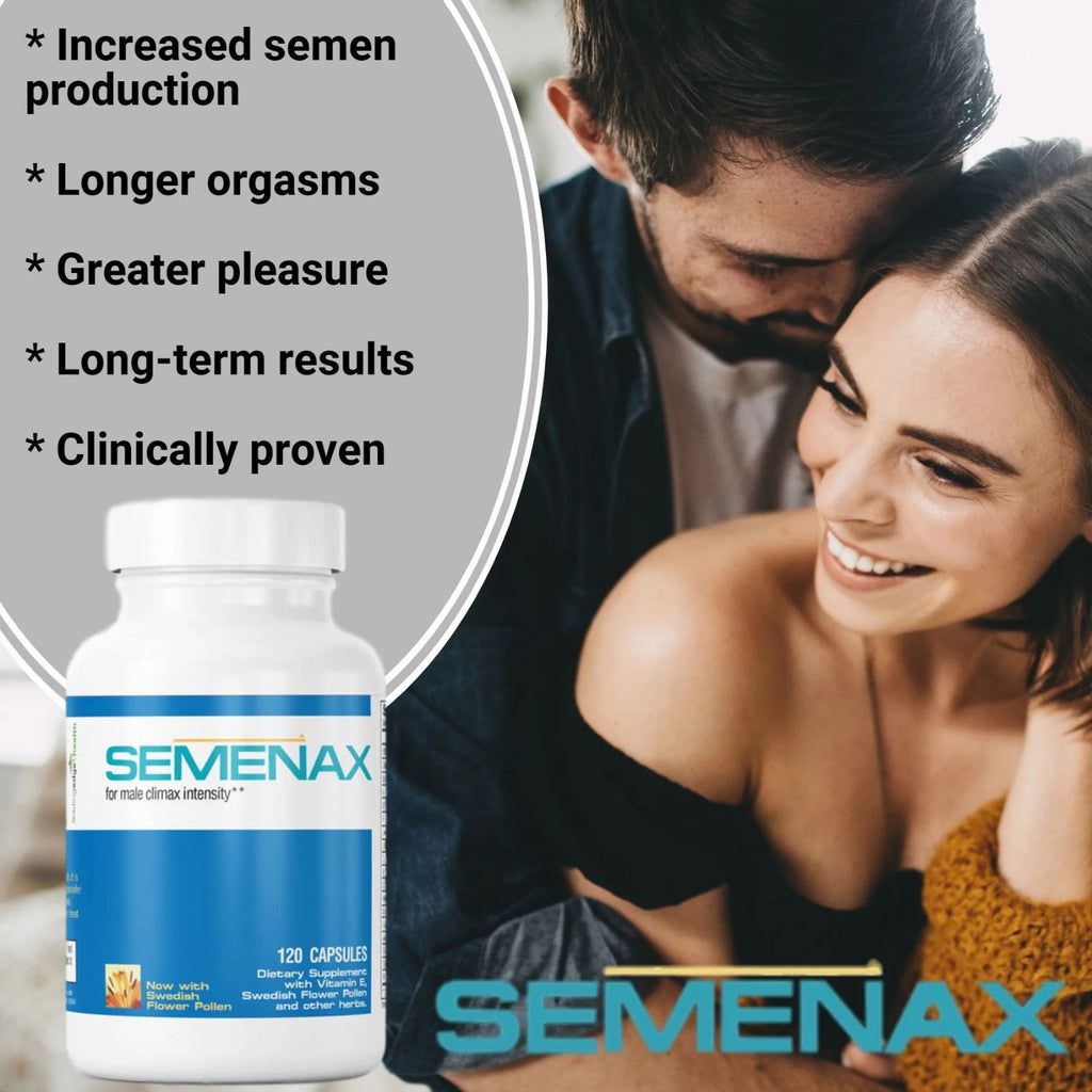 Semenax Volume & Intensity Enhancer 120 Capsules 6 Bottles Bundle