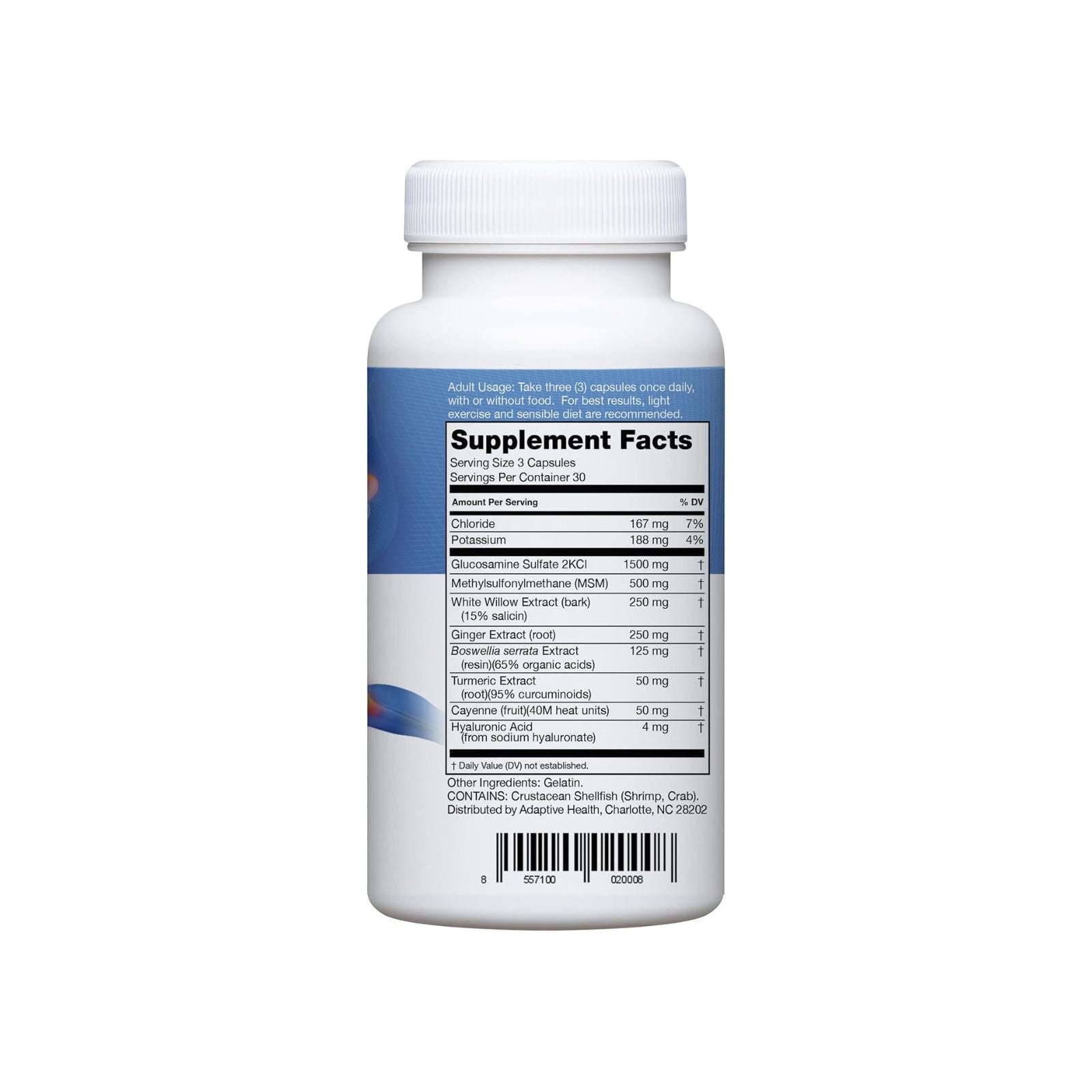 Instaflex Joint Support Glucosamine MSM Turmeric 90 Capsules Bundle of 4