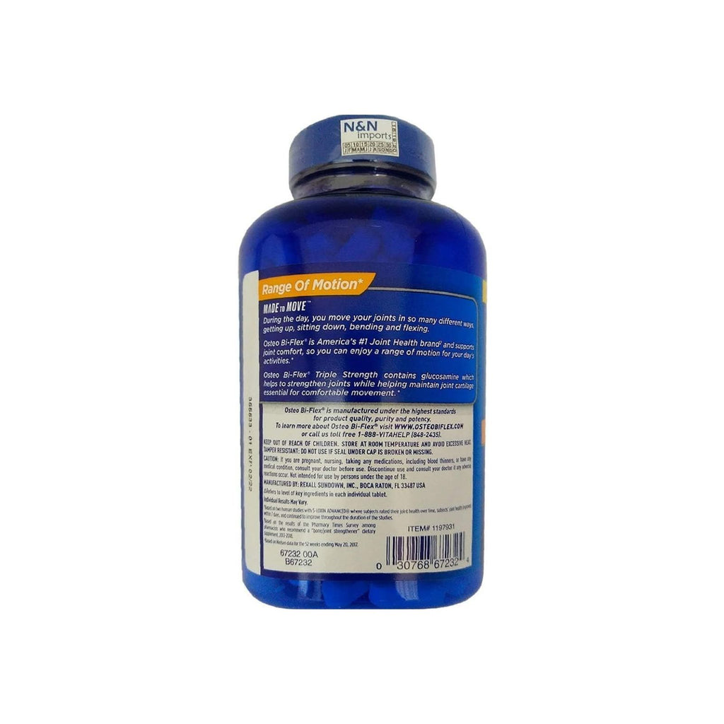 Osteo Bi-Flex Triple Strength Joint Health 200 Tablets Bundle of 4