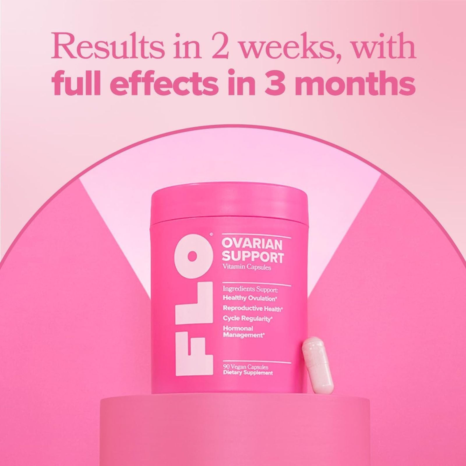 O Positiv FLO Ovarian Health Support 30 Servings Bundle of 4