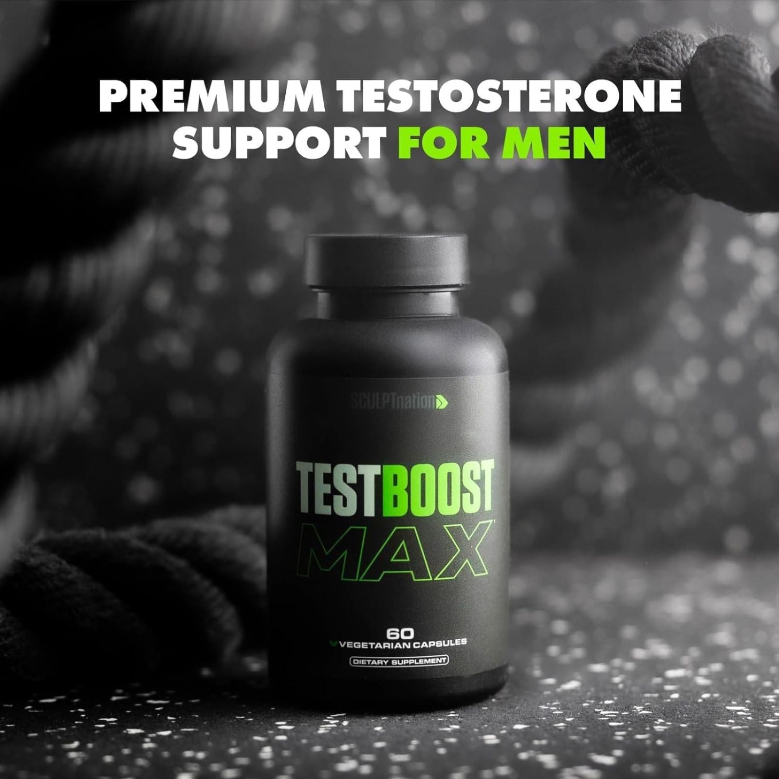 Sculpt Nation by V Shred Test Boost Max Testosterone Support 60 Capsules Bundle of 4