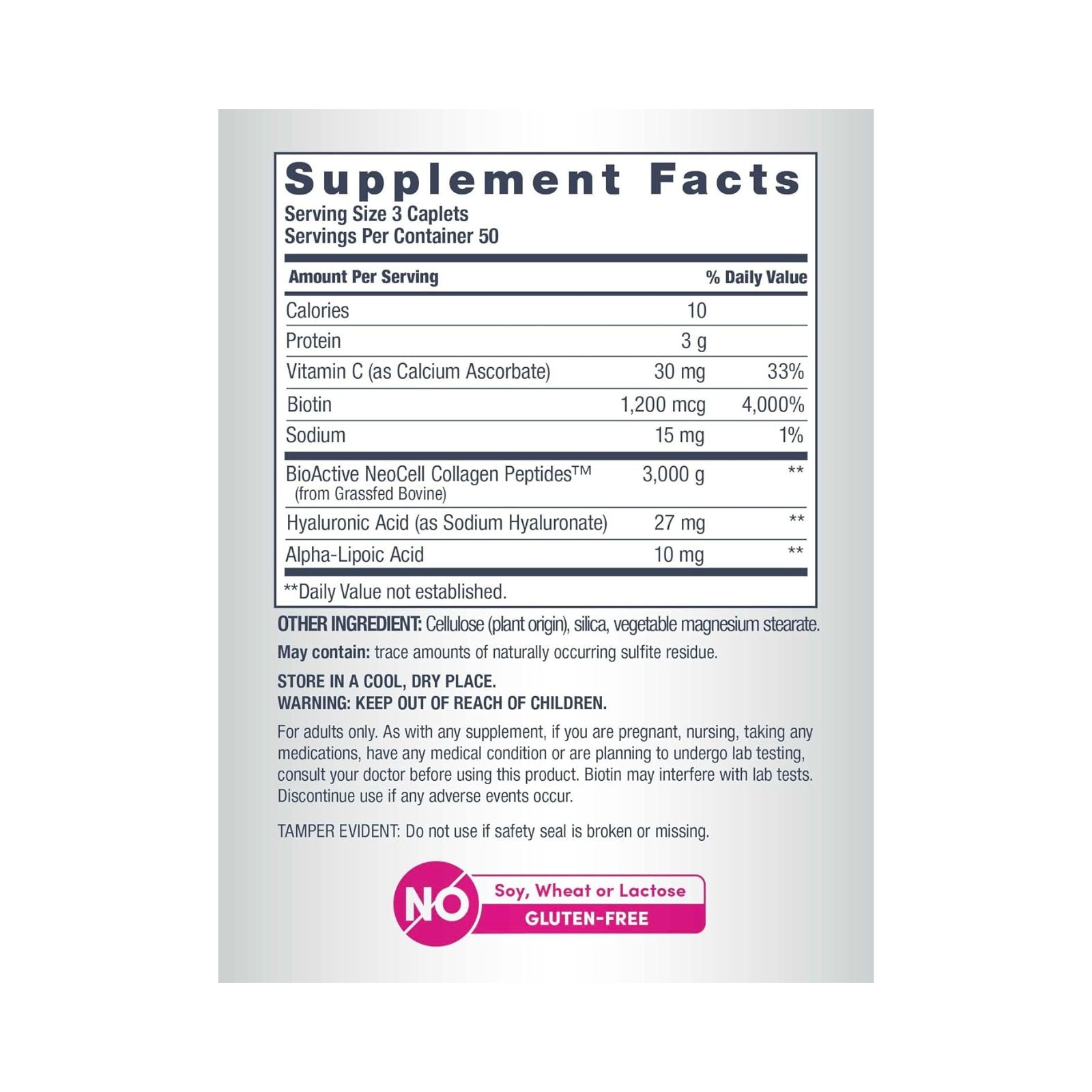 NeoCell Super Collagen + Vitamin C Tablets 250 Count Bundle of 4