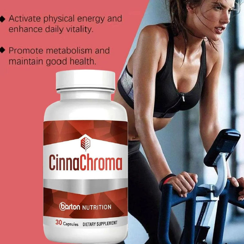 CinnaChroma Advanced Blood Sugar Support with Vitamin D3 Bundle of 4