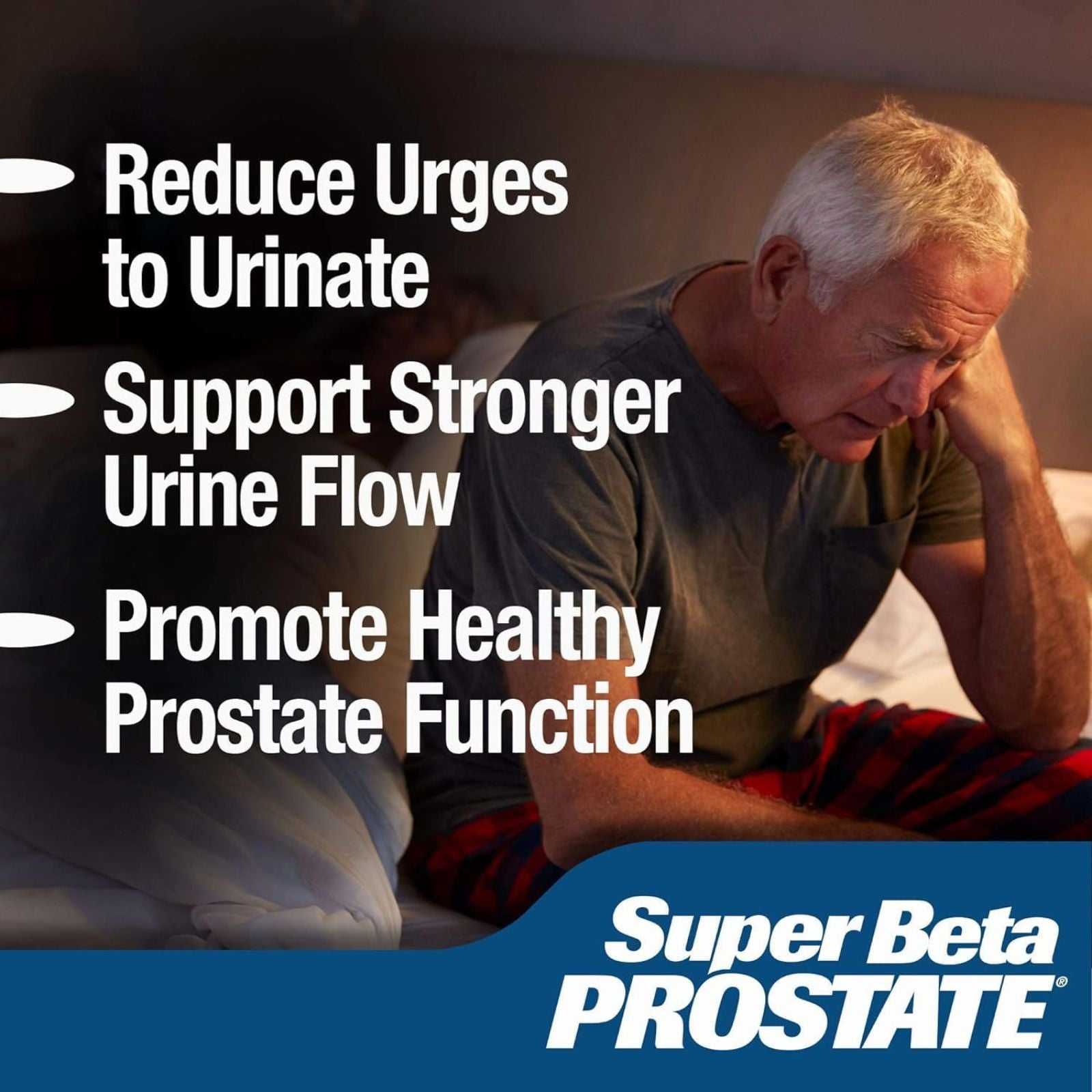 SUPER BETA PROSTATE Men’s Health Support Supplement 60 Caplets Bundle of 4