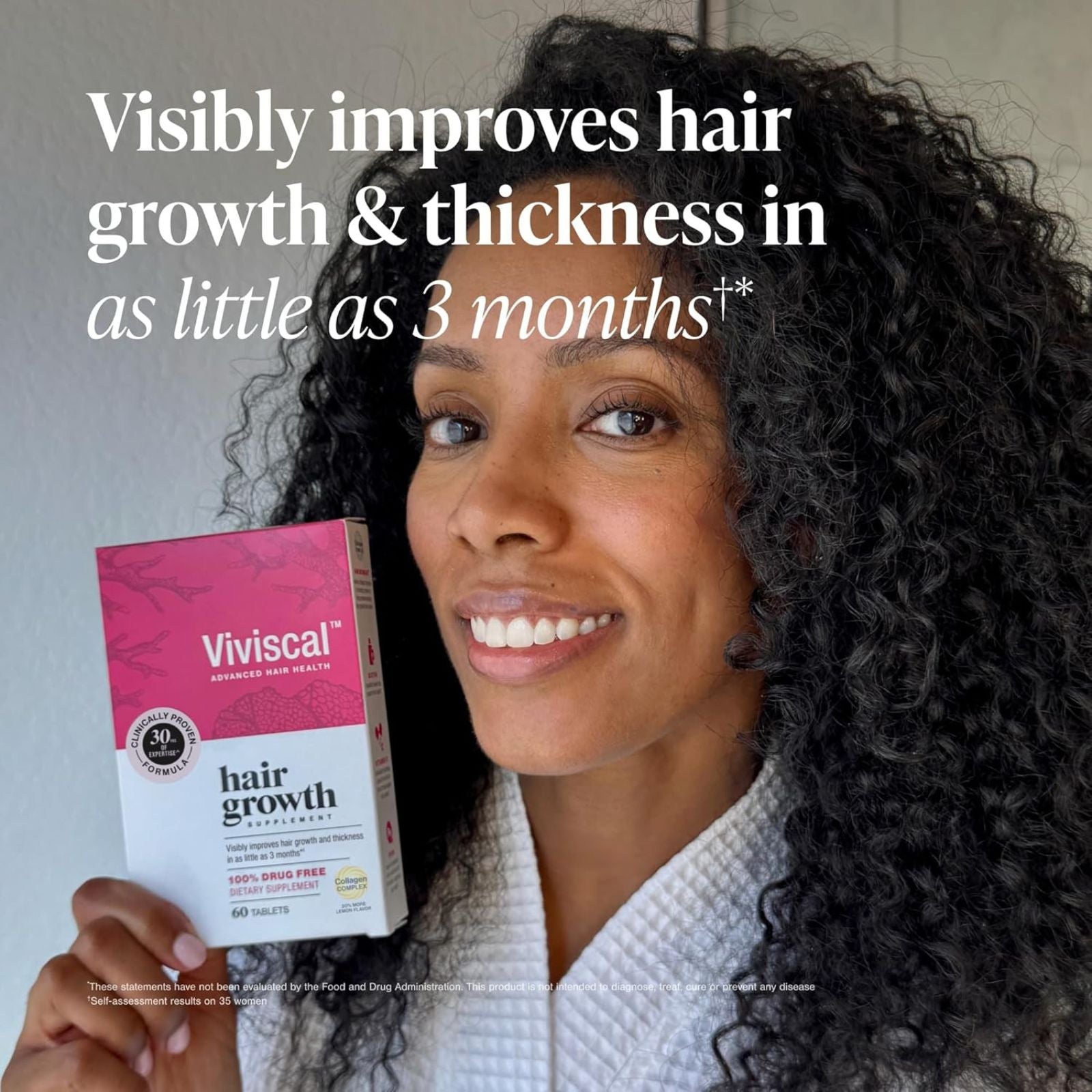Viviscal Women Hair Growth Supplement 180 Tablets Bundle of 4