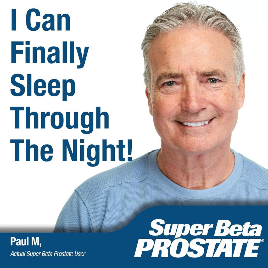 SUPER BETA PROSTATE Men’s Health Support Supplement 60 Caplets Bundle of 4