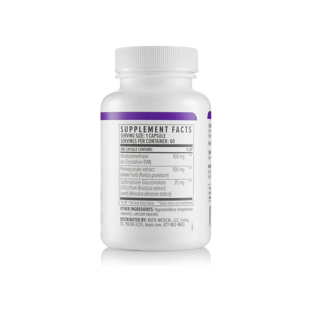 bioTE Nutraceuticals DIM SGS+ Hormone + Detox 60 Capsules Bundle of 4