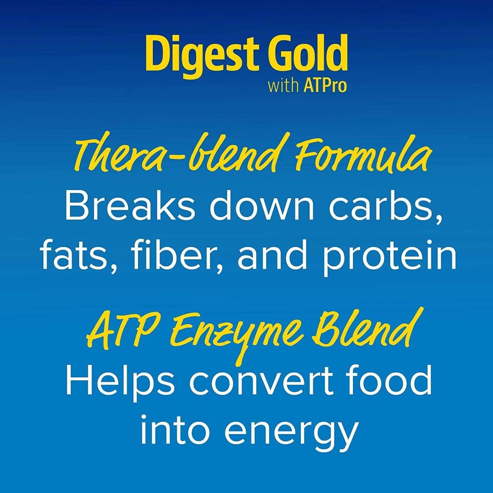 Enzymedica Digest Gold with ATPro Digestive Enzyme Blend 240 Vegan Capsules Bundle of 4