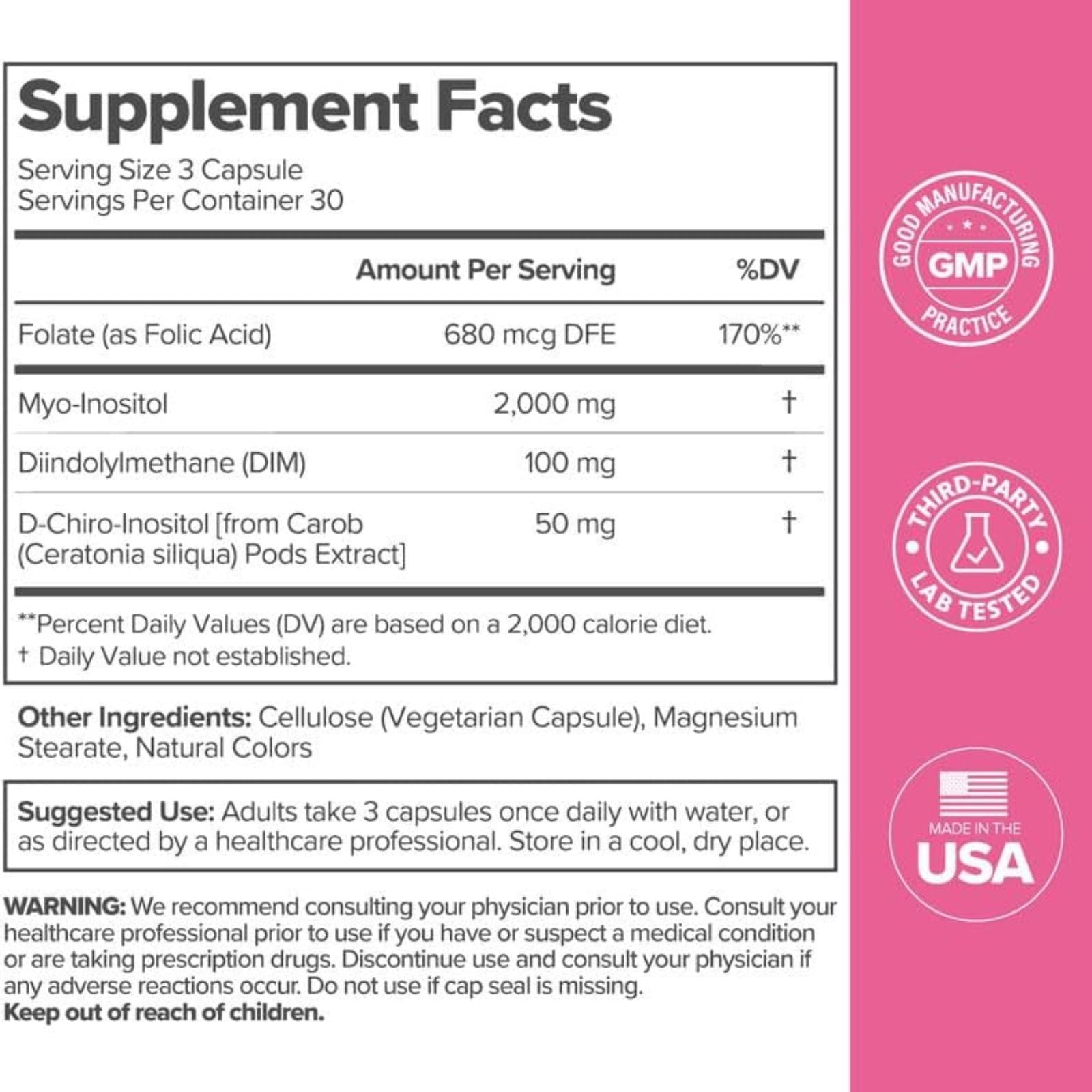 O Positiv FLO Ovarian Health Support 30 Servings Bundle of 4