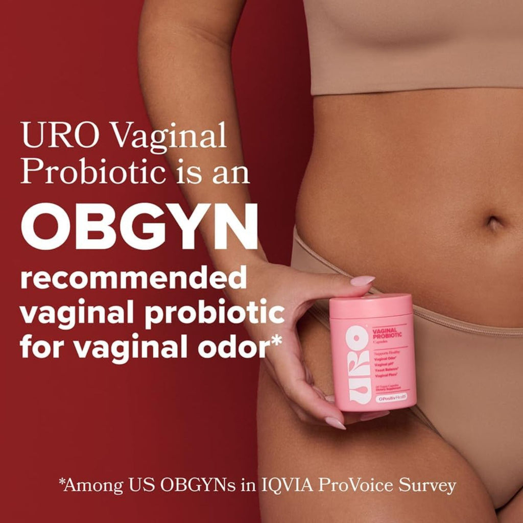 O Positiv URO Vaginal Probiotics 60 Capsules Bundle of 4