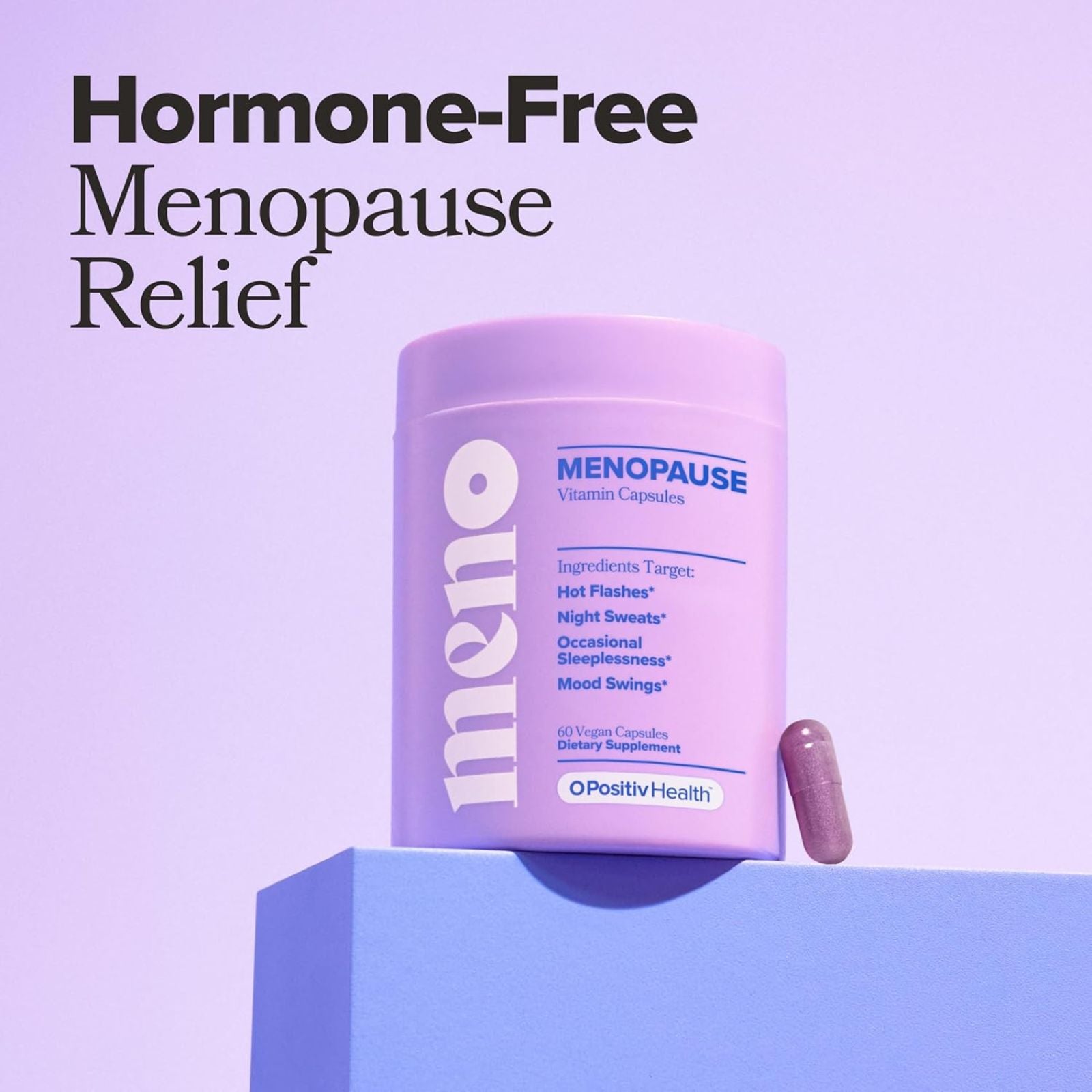 O Positiv MENO Menopause Vitamins 30 Servings Bundle of 4