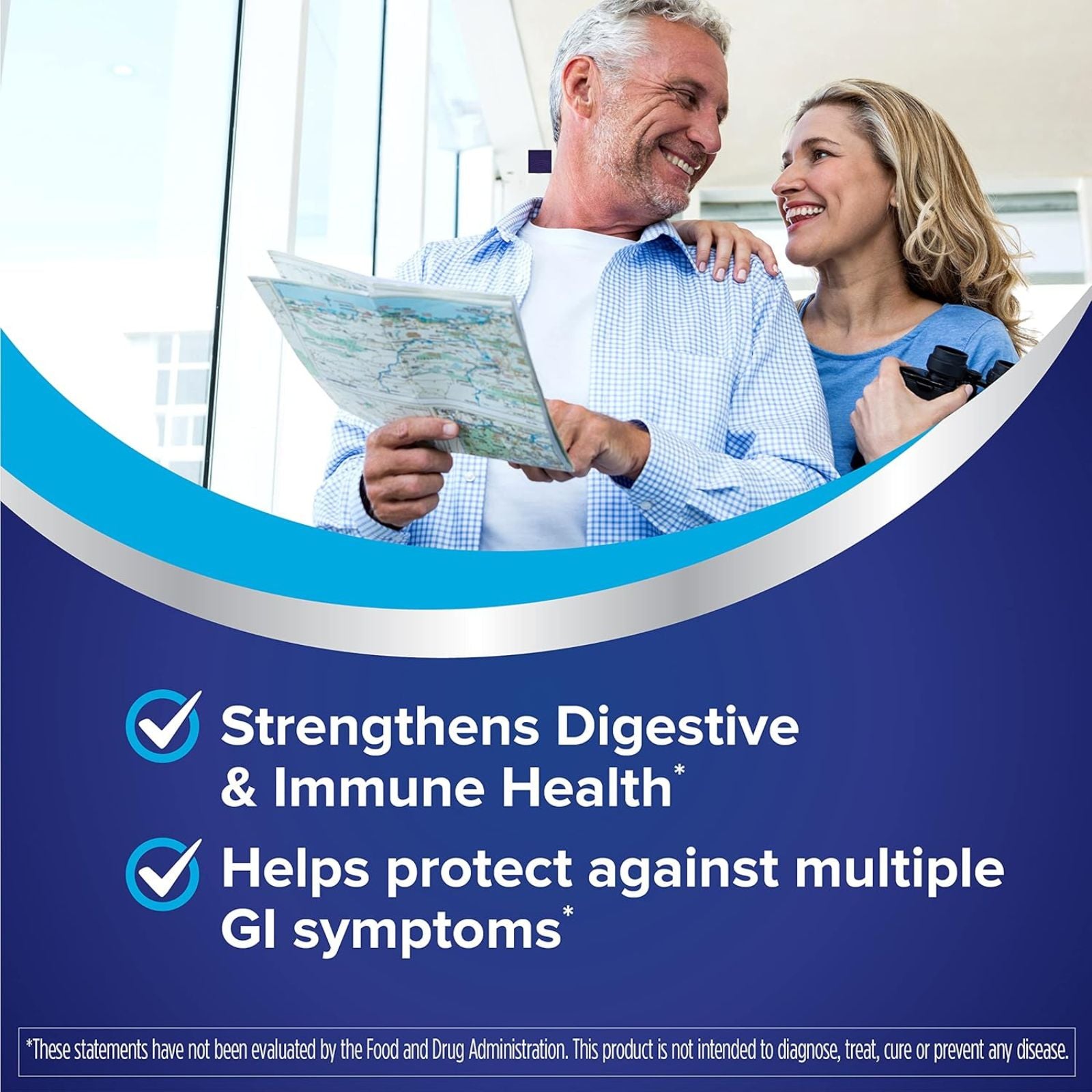 Florastor Daily Probiotic Supplement for Women & Men Saccharomyces Boulardii 100 Capsules Bundle of 4