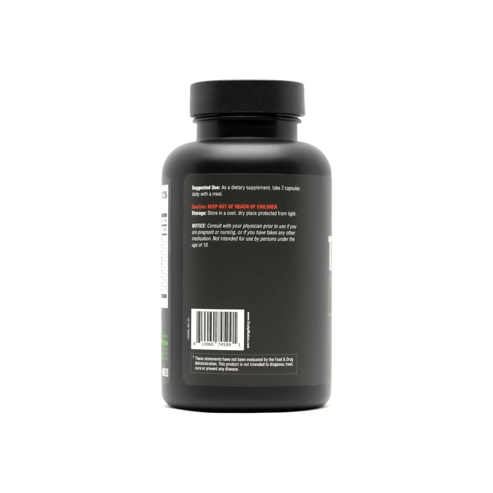 Sculpt Nation by V Shred Test Boost Max Testosterone Support 60 Capsules Bundle of 4