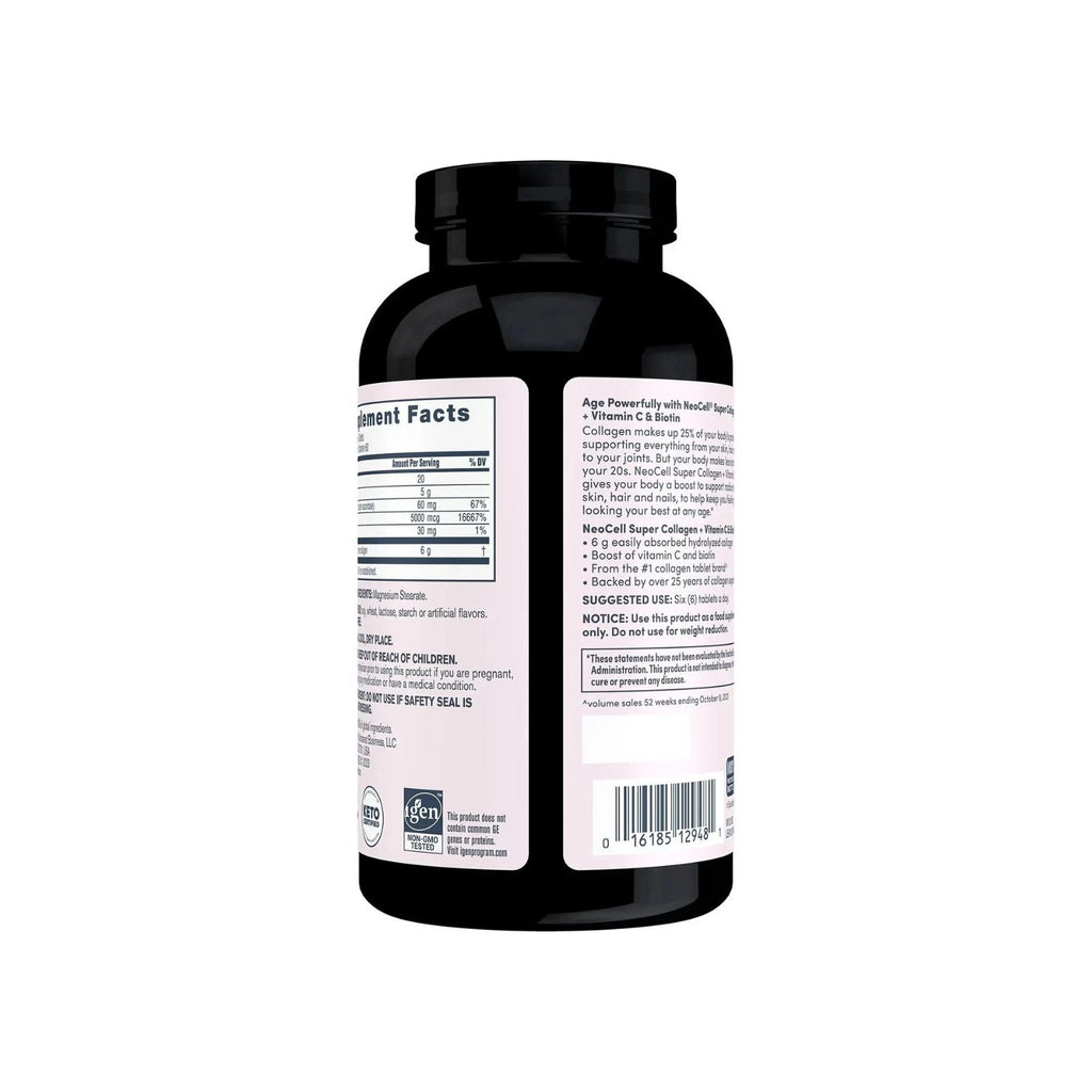 NeoCell Super Collagen + Vitamin C & Biotin 360 Tablets Bundle of 4