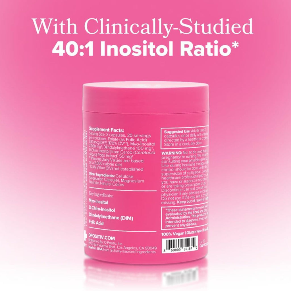 O Positiv FLO Ovarian Health Support 30 Servings Bundle of 4
