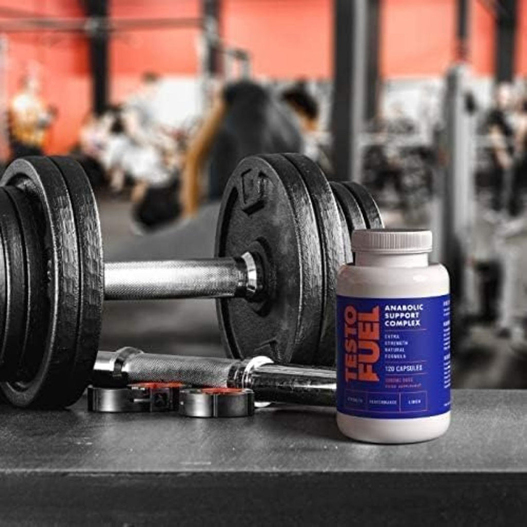 TestoFuel 120 T-Booster Pills Testosterone Support 120 Capsules Bundle of 4